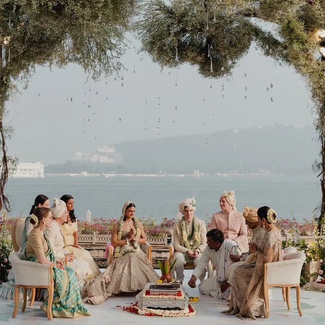 Bride and Groom at Destination Wedding